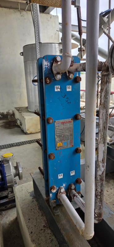 VARALKA Plate Heat Exchanger Running Successfully at a Food Processing Plant in Gujarat